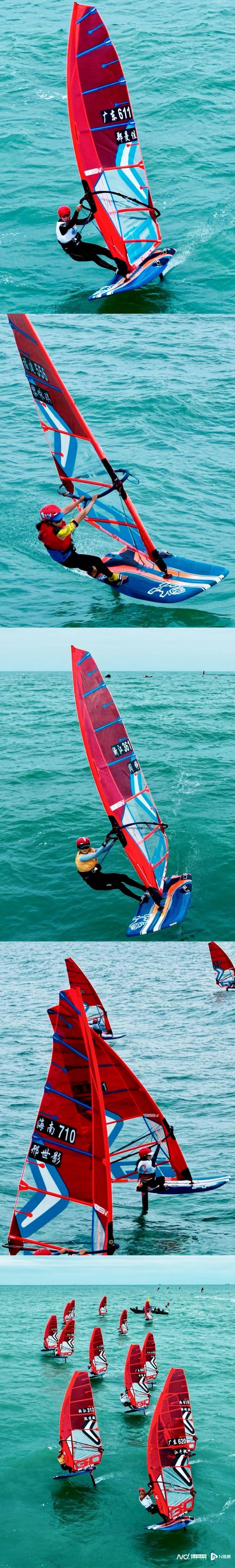 世界冠军争夺风筝帆板赛，速度快如闪电的简单介绍